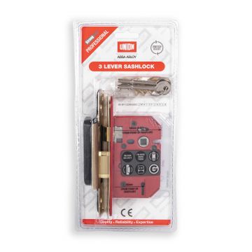 Y2277pl 2 1/2" 3 Lever Union Mortice Lock
