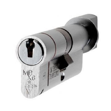 Mpx6 Euro Cylinder & Turn 80mm (Security) 40/40 Sc