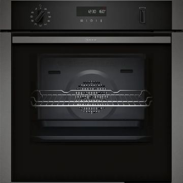 Neff N 50 60cm Built-In Electric Single Oven - Graphite Grey 60 x 60cm | B6ACH7AG7B