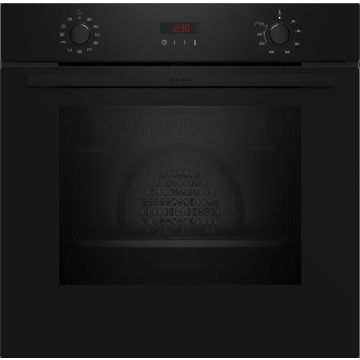 Neff N 30 60cm Built-in Electric Single Oven - Black | B2DCG7AK3B