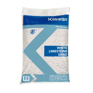 White Limestone Sand Small Bag 25kg
