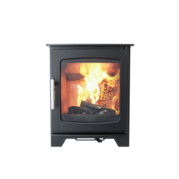 Henley Hazelwood Compact Wb Eco Stove Matt Black