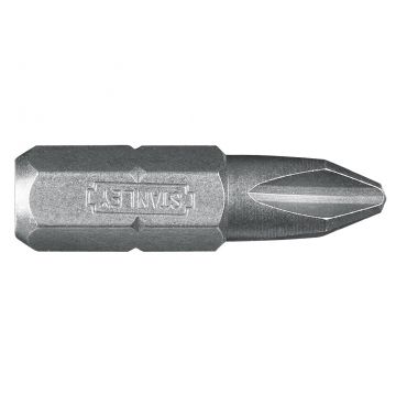 Stanley 1/4" Hex 2pt Phillips Bit