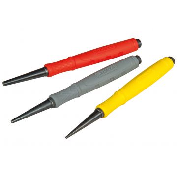 Stanley 3pce Nail Set