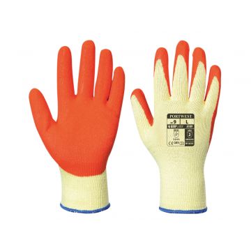 Portwest A109 Grip Glove Yellow Orange L9