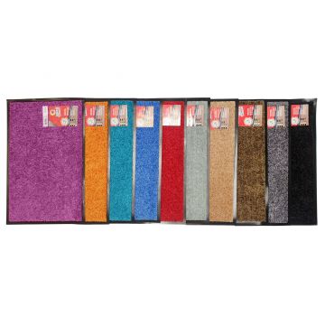 Wash & Clean Mat 40 x 60cm Black 29877bk