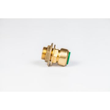 1/2" Irish Tectite x 1/2 Bsingle panel Tank Connector
