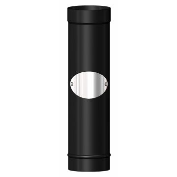 System 7 Vitreous Enamel Flue 125 x 1000mm Len comes with Door Gloss D390