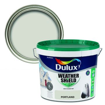 Dulux Weathershield Smooth Masonry Paint - Portland 10L