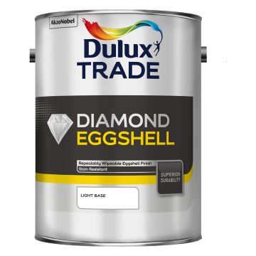 Dulux Trade Diamond Eggshell Light Base 5l