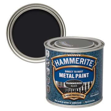 Hammerite Hammered Black 2.5l
