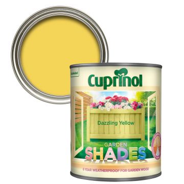 Cuprinol Garden Shades Dazzling Yellow 1l