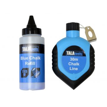 Tala Chalk Line Kit 30m Ta69240
