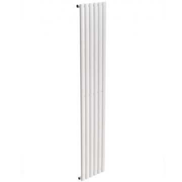 Amura Elliptical vertical ical Radiator White 1800mm x 360mm