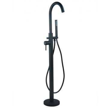 Sonas Harrow Floor Standing Bath Shower Mixer - Black