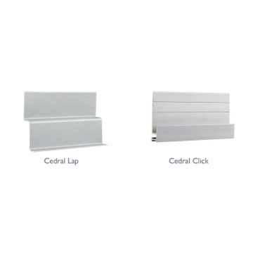 Cedral Lap Start Profile 30 x 10 x 30 x 9mm x 3m C50 Black