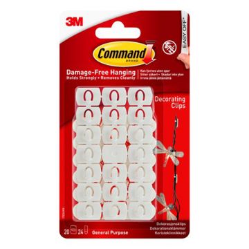 3M Command Decorating Clip 17026 6/pack
