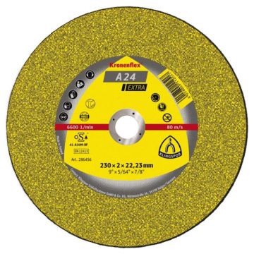 4 1/2" Metal Cutting Disc A24e D/C 115 x 22