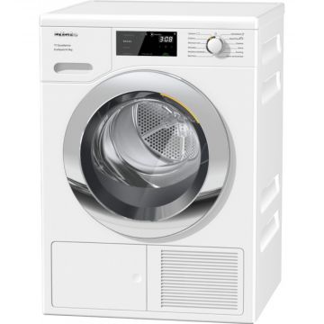 Miele 9KG Freestanding Heat Pump Tumble Dryer - Lotus White | TEH785WP