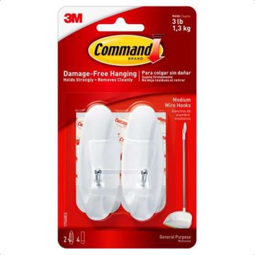 Command Medium Wire Hook