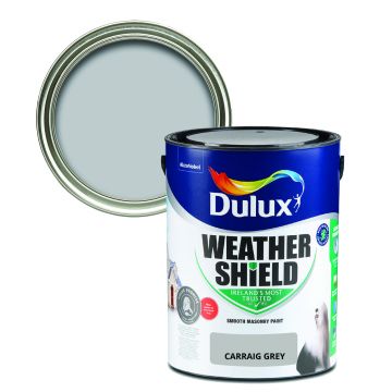 Dulux Weathershield Carraig Grey 5l