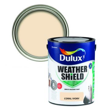 Dulux Weathershield Coral Ivory 5l
