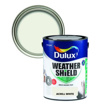 Dulux Weathershield Achill White 5l