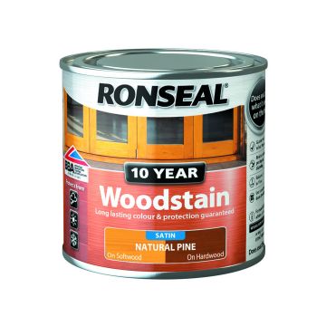 Ronseal 10 Year Woodstain 250ml Natural Pine