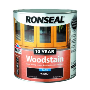 Ronseal 10 Year Woodstain 2.5t Walnut