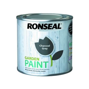 Ronseal Garden Paint 250ml Charcoal Grey