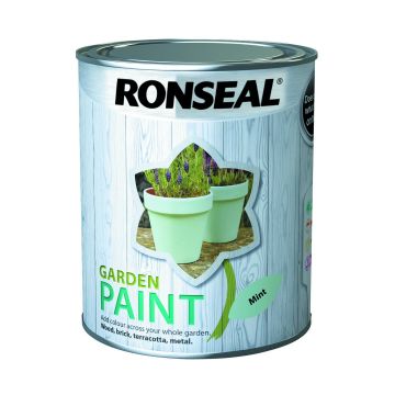 Ronseal Garden Paint 750ml Mint