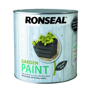 Ronseal Garden Paint 2.5l Charcoal Grey