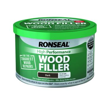 Ronseal High Performance Wood Filler 275gm Dark