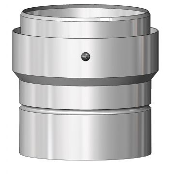 System 4 5" Start Adaptor S/Wall Flexi Flue Gas/Oil 35-125-Adp