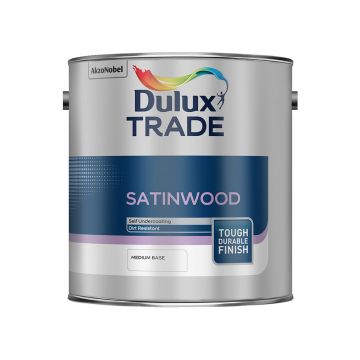 Dulux Trade Satinwood Medium Base 2.5l