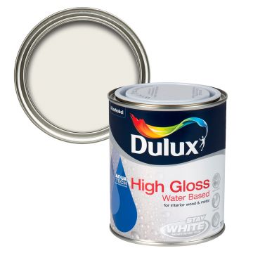 Dulux Stay White High Gloss Pure Brilliant White 750ml