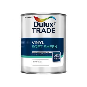 Dulux Trade Vinyl Soft Sheen Light Base 1l