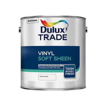 Dulux Trade Vinyl Soft Sheen Medium Base 2.5l