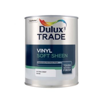 Dulux Trade Vinyl Soft Sheen Extra Deep Base 1l