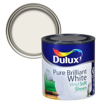 Dulux Vinyl Soft Sheen Pure Brilliant White 1l