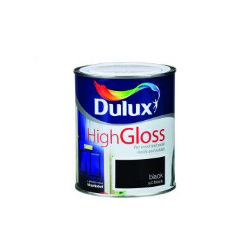 Dulux High Gloss Black 750ml