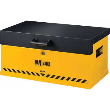 Van Vault Mobi Steel Storage Box With Lockable Docking Station