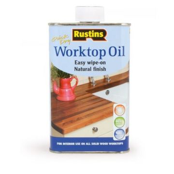 Rustins Work Top Oil (500ml)