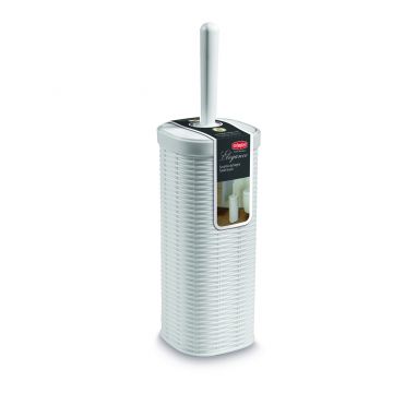 Elegance Toilet Brush & Holder White