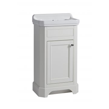 Vitoria 500mm Cloakroom Unit Linen White