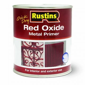 Rustins Red Oxide Primer 500ml Quick Dry