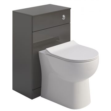 Belmont WC Unit comes with Cistern Grey