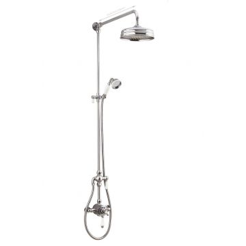 Ely Traditional Shower Combi Exposed Thermostatic