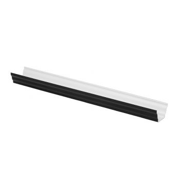 Supreme Gutter 4 Metre Black