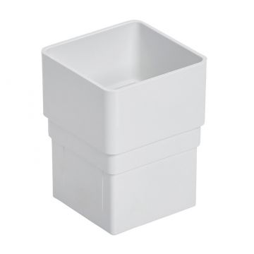 Supreme 65mm Square Pipe Socket White